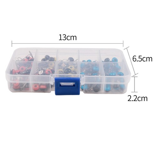 100pcs Fishing Barrel Swivel with Safety Snap Connector Solid Rings Fishing Snap - Picture 7 of 7