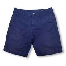 Bonobos Mens 9" Slim Fit Chino Shorts Casual Blue Mens 33