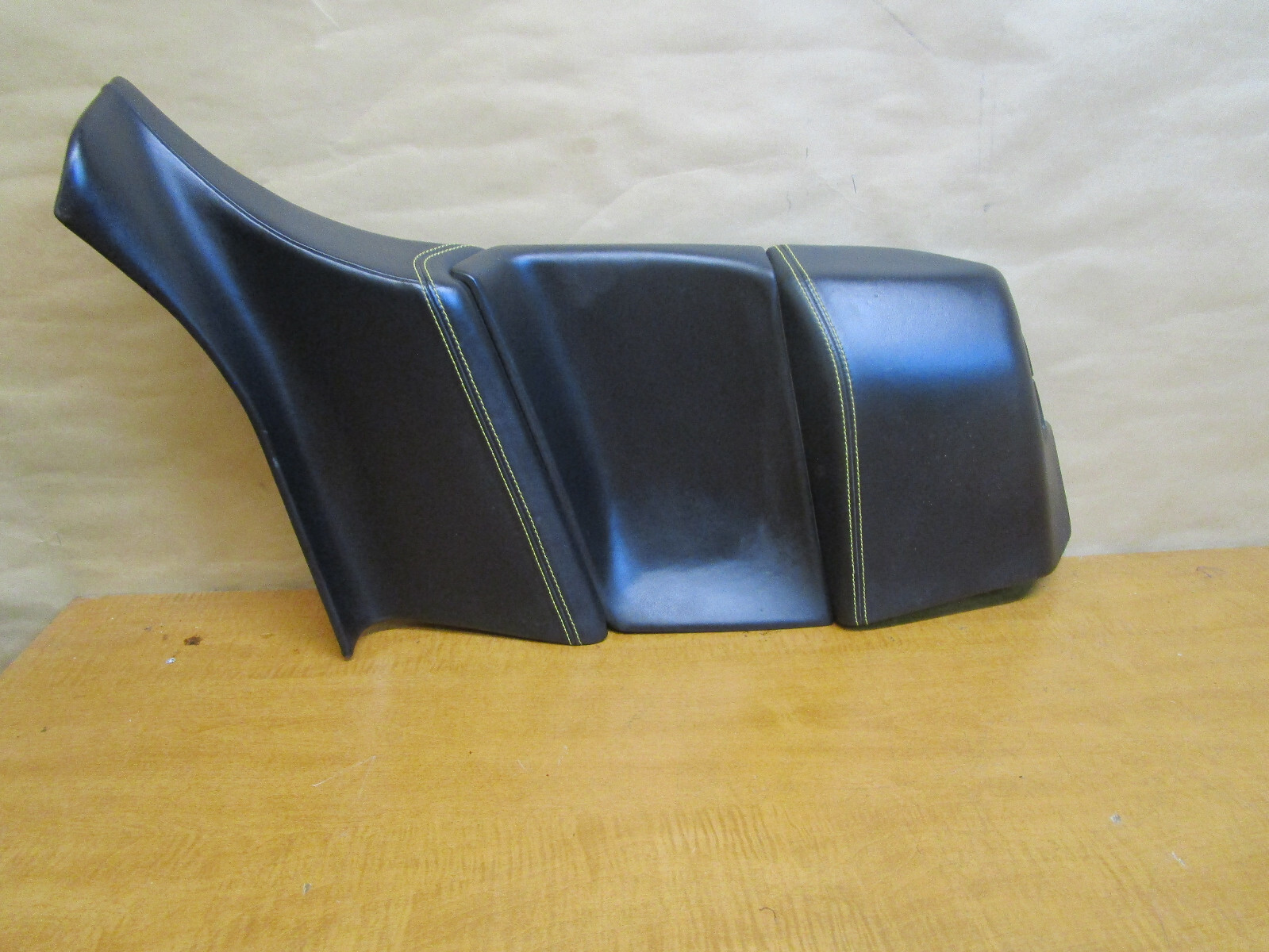 Ferrari 458 - RH B-Pillar Panel Black With Yellow Stitching P/N 81903100