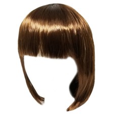 Economy Brown Bob Wig  ADULT TEEN HALLOWEEN SHORT BOB COSTUME COSPLAY PARTY WIG
