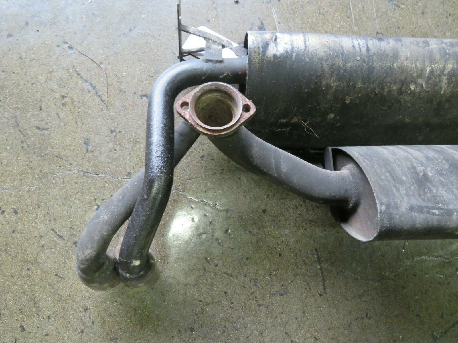 Ferrari 348, Aftermarket Muffler, Burn Damage, Used