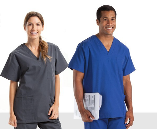 Prestige Pewter Royal Blue Lab Medical Scrub Pants XXS XS S M L XL 2X 3x 4x 5x - 第 1/6 張圖片