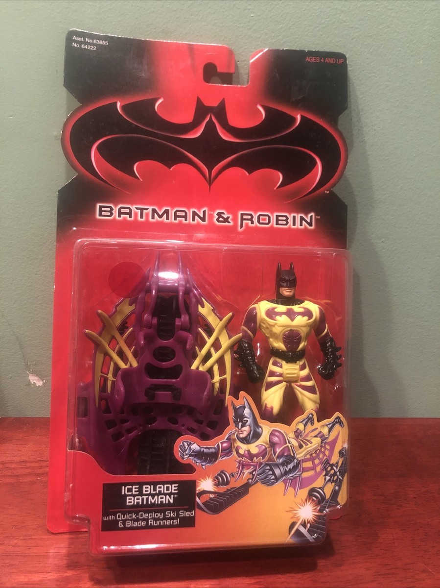 Ice Blade Batman Vintage Batman & Robin Movie Action Figure New