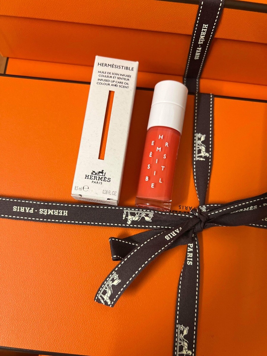 NEW HERMÈS Corail Bigarade #2 Hermesistible Lip Gloss 8.5ml 0.28fl
