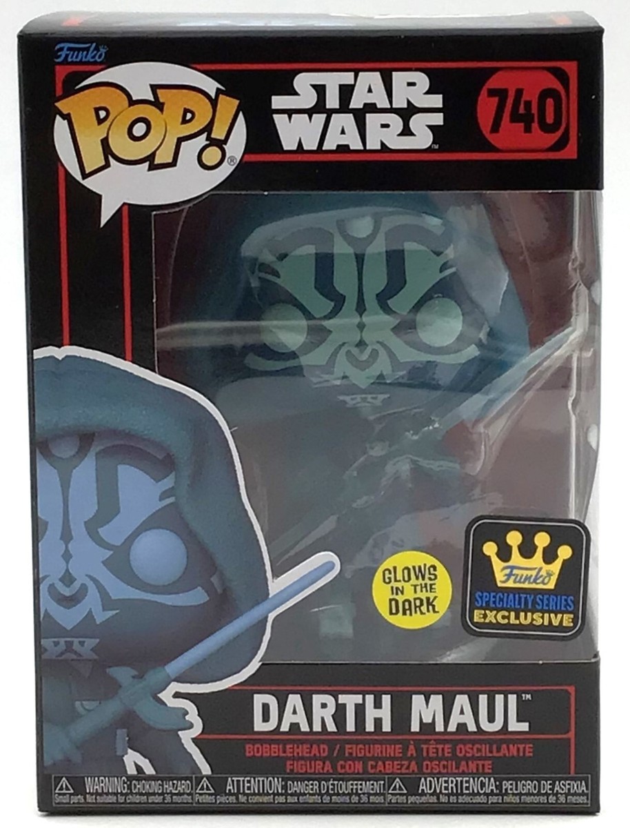 Funko Pop! Star Wars Darth Maul Hollo Glow #740 Funko Specialty