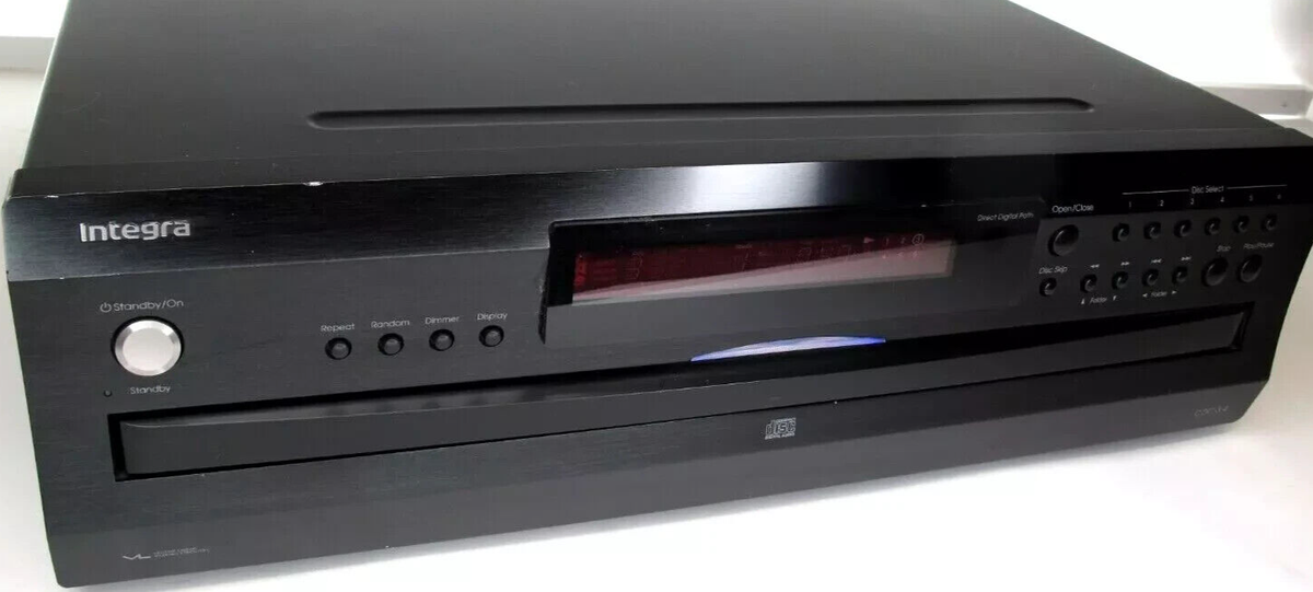 Onkyo Integra Cdc-3.4 6-disc CD Changer Carousel 8x Wolfson DAC