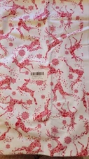Winter Essentials III by Studioe Fabric 1.5 Yard Precut for Quilt Red Reindeer