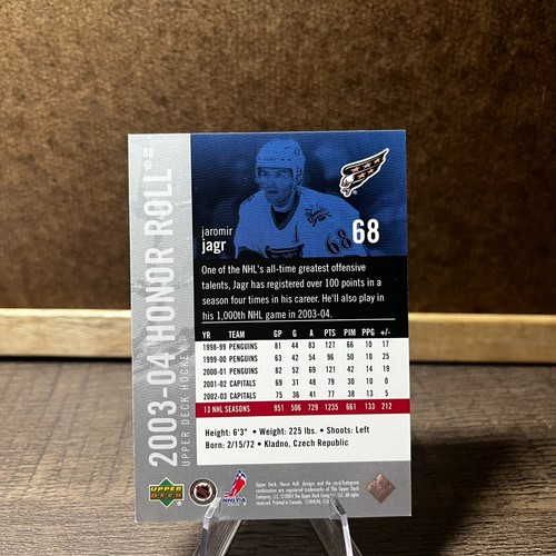 2003-04 Upper Deck Honor Roll Hockey - Pick a Card - Picture 168 of 172