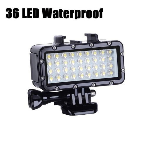 36/84 Mini Diving LED Dimmable Night Photography Diving Underwater Camera Light - Picture 3 of 14
