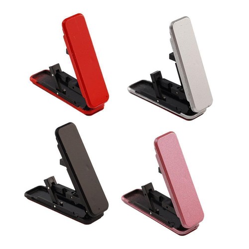 Mobile Phone Kickstand Desktop Stand Adjustable Folding Phone Desk Mount K9E3 - Photo 10 sur 19