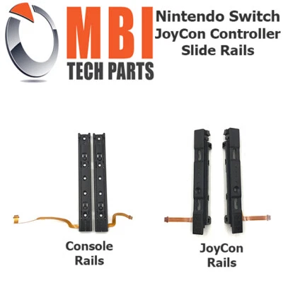 Nintendo Switch Console Joy Con Controller Left Right Slider Sliding Rail Flex