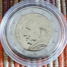 2 EURO GRECIA 2017 60 anniversario morte Nikos Kazantzakis FDC