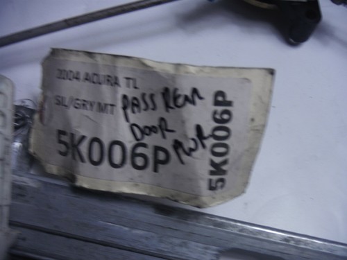 2004 ACURA TL PASSENGER RIGHT REAR POWER WINDOW REGULATOR MOTOR OEM 2004-2008 - Picture 8 of 8