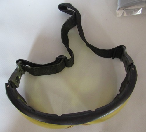 Elvex Safety Protective Glasses GG-45A-AF Go-Specs AMBER Lens Black Frame Box/12 - Picture 3 of 16