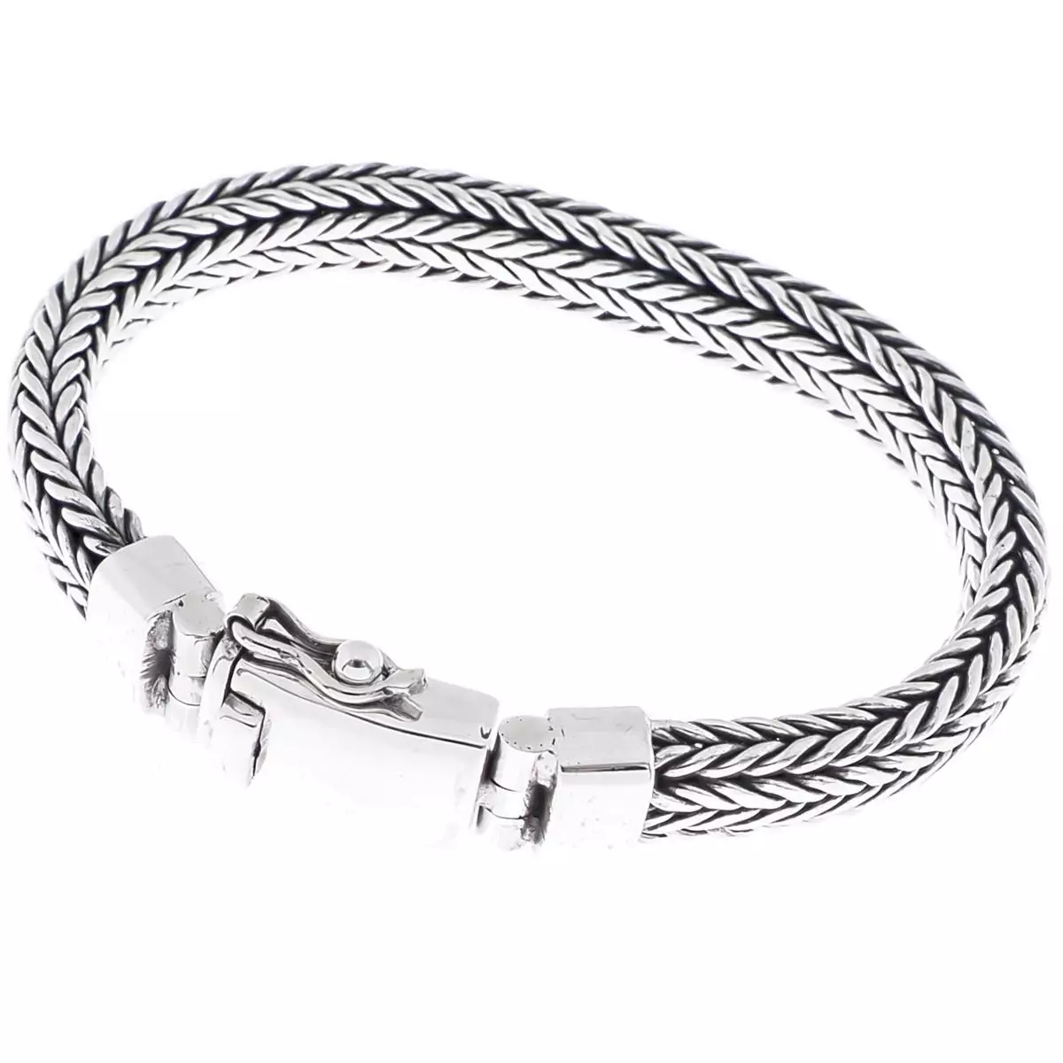 Polished 925 Sterling Silver Bracelet, Size: Adjustable, 2.5g at Rs  810/piece in Jaipur