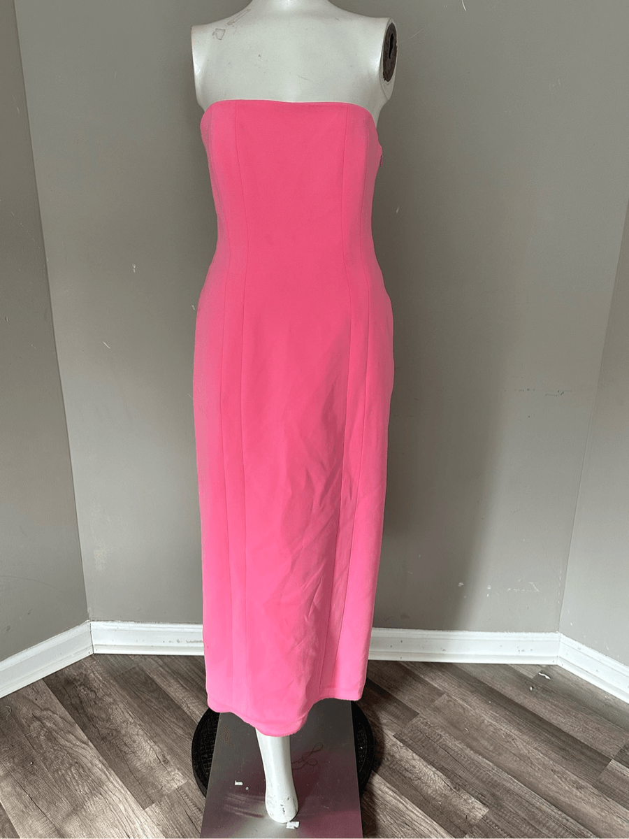A.L.C. Elizabeth Strapless Midi Dress | eBay
