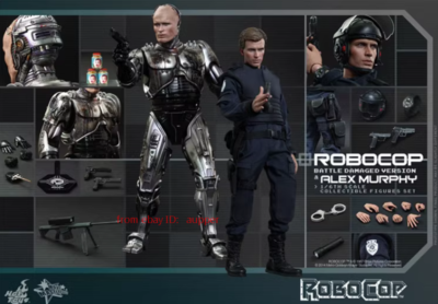 Hot Toys Mms266 1/6 Robocop War Damaged Edition Peter Weller Alex