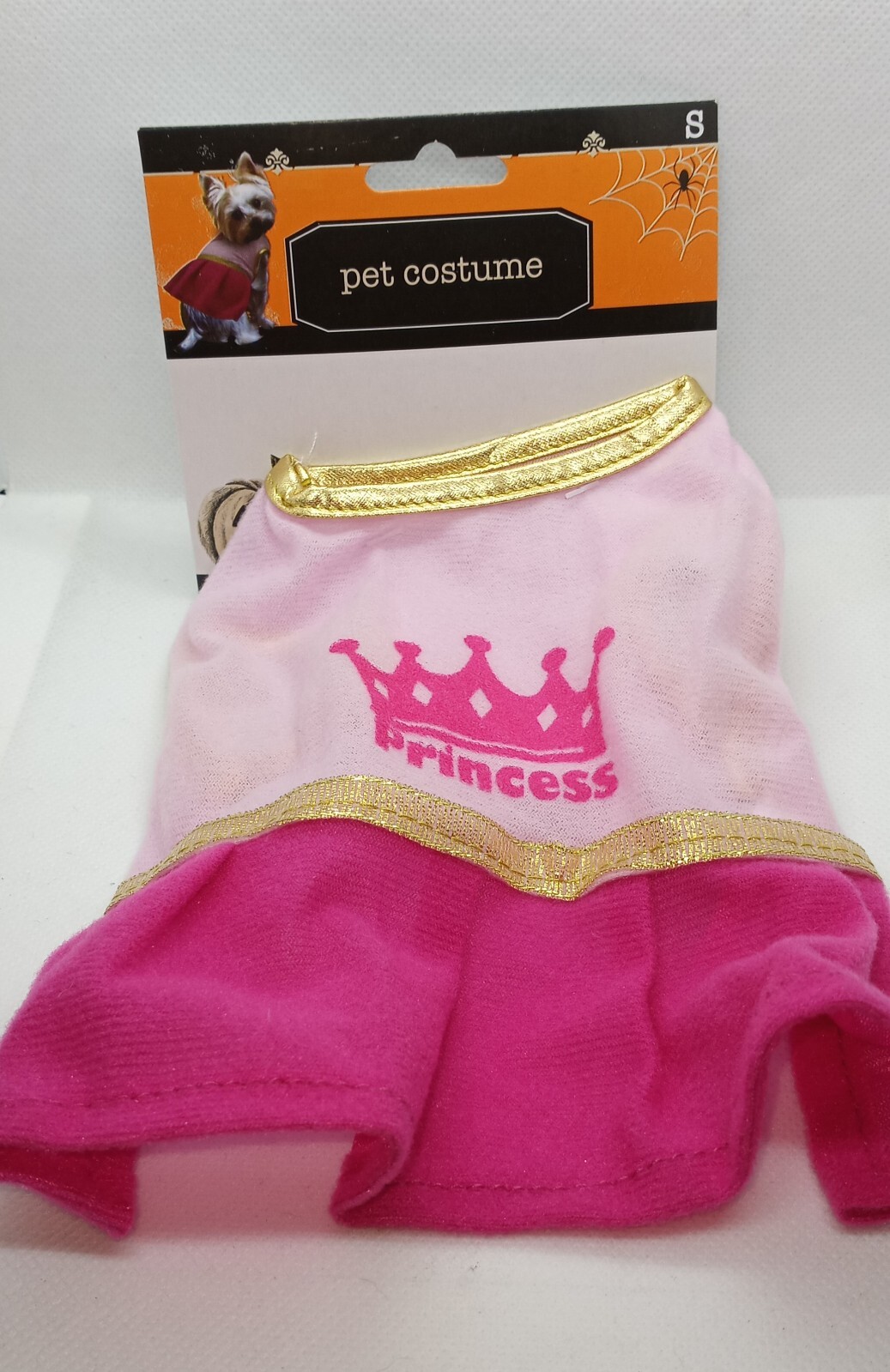 Princess Dog Costume for small dogs. Size small. Halloween costume for