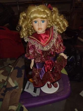Collector's Choice Doll Series By DanDee 17" Limited Edition Porcelain Doll