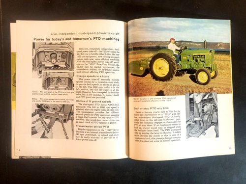 1962 John Deere Tractor Company 1010 Row Crop Dealer Sales Brochure Catalog - Picture 7 of 12