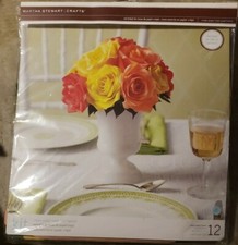 Martha Stewart Crafts Krepa Papier Róża Zestaw asortymentowy Zrób 12 róż 