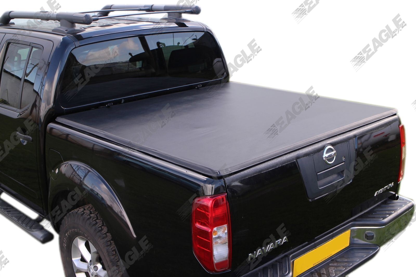 For Nissan Navara D40 DC 2005 to2015 Tonneau Cover Soft Folding Bed Cover