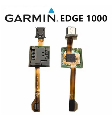 For Garmin Edge 1000 Micro SD and Charging Micro USB Connector Ribbon Flex - Bild 1 von 5