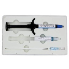 Dental Orthodontic Blue Glue Adhesive-Light Cure Adhesive paste in syinges BOMAO