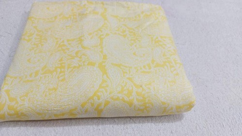 5 Yard Hand Block Print Indian Natural Sanganeri Sewing Cotton Fabric Handmade - Picture 2 of 3