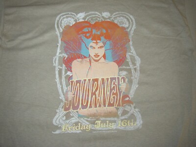 NEW JOURNEY Friday July 16th T-SHIRT SZ Mens LG Khaki BALZOUT Rare
