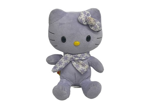 Hello Kitty Plush Toy Build A Bear Small Frys 8" Tall Light Purple With Dress - Picture 9 of 24