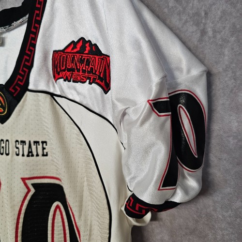 Russell Mountain West San Diego State Aztecs Game Worn Issued Football Jersey XL - Picture 3 of 11