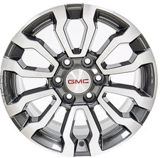 Set Of 4 New Gmc At4 Sierra Yukon Denali Replica 18 Wheels 6x5.5 Rims 5909 Set Of 4 New Gmc At4 Sierra Yukon Denali Replica 18 Wheels 6x5.5 Rims 5909