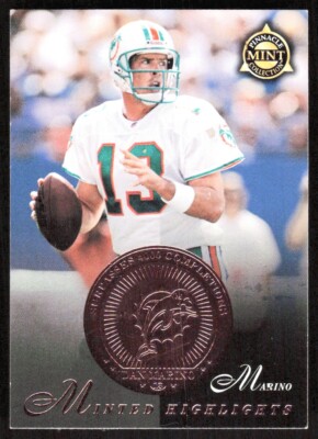 1997 6871B Pinnacle Mint Dan Marino Miami Dolphins #26 | eBay