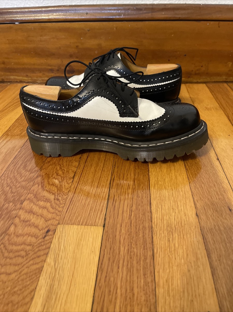 Men's Dr Doc Martens 3989/34 Bex Brogue Oxford Wingtip Shoes US 10