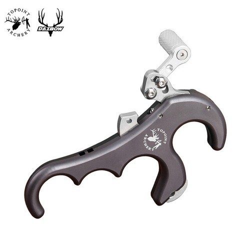 Topoint TP425 Bow Release 4Finger Aluminum Archery Release Aid Auto Caliper Hunt - Picture 23 of 30