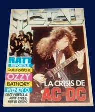 AC/DC - Metal Magazine Argentina 1987