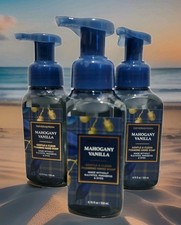 3 PCS Set Bath  Body Works Gentle  Clean Foaming Hand Soap MAHOGANY VANILLA