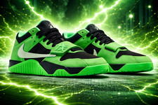 Travis Sc0tt x Jordan Jumpman Jack "Green Spark" IM9113-300 Men's Size US 7-12