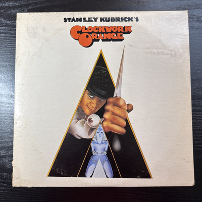 Stanley Kubrick's Clockwork Orange Soundtrack Vintage Vinyl Record (1972)