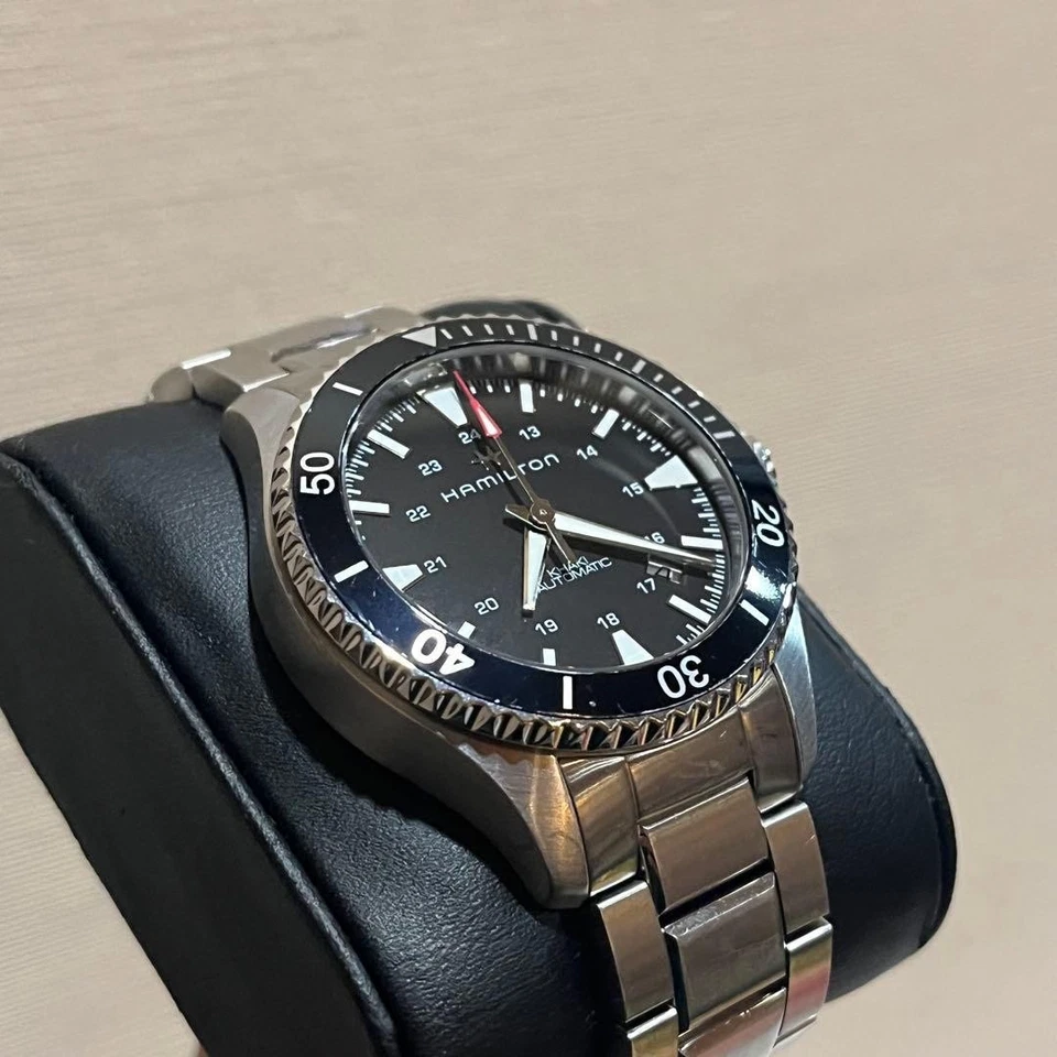 Hamilton Khaki Navy Scuba Auto H82335131 Mens Watch Stainless Steel Automatic - Image 4 of 4