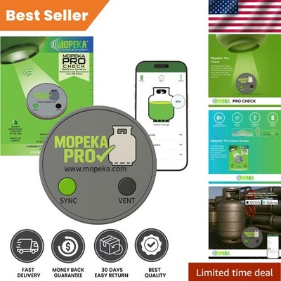 Smart Propane Monitoring Sensor: Wireless, App-Controlled & Easy to Install