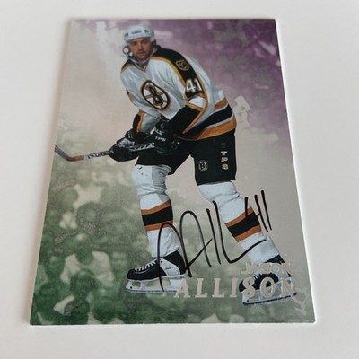 NHL Card-Jason Allison-Autograph BAP 1998-Boston