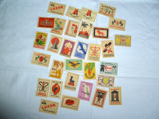 Streichholzetiketten Etiketten für Streichholzschachtel