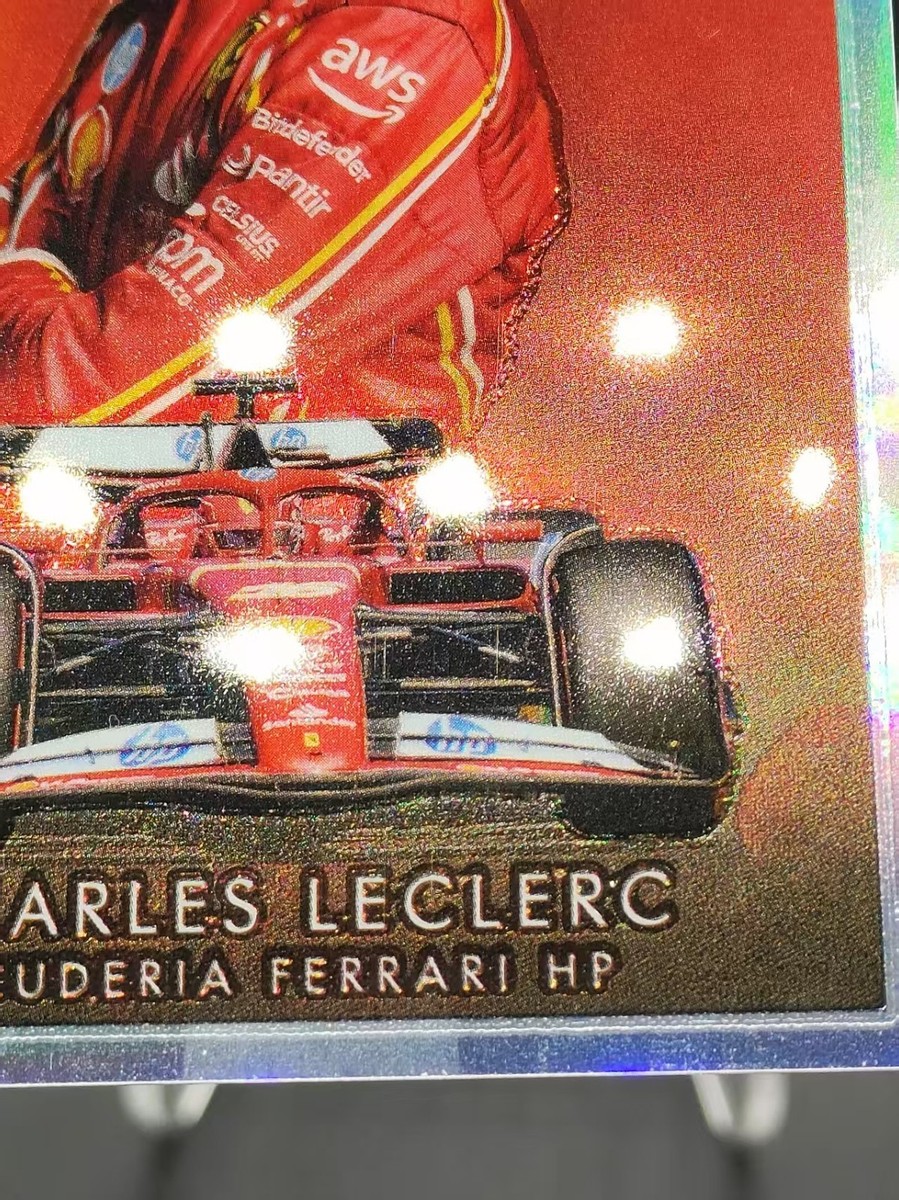 2024 Topps Chrome Formula 1 F1 Charles Leclerc The Grid SSP
