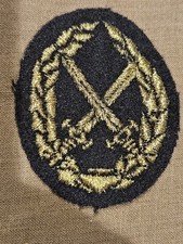Insigne Ecusson Tissu Du Brevet Militaire Professionnel N° 1