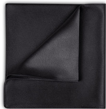 Satin Pocket Square for Men Solid Color