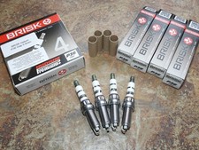 4x BRISK P36 Iridium Spark Plugs fit: Bmw 316/320 - 1.6i N13B16A - 2012 to 2016