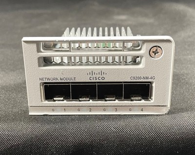 Cisco Catalyst 9000  C9200-NM-4G  4 x 1GE Switch Modules - Same Day Shipping