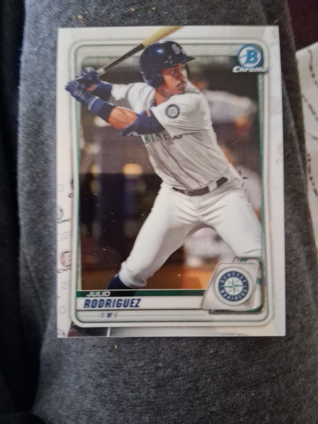 Julio Rodriguez 2020 Bowman Chrome Prospect BCP-19 Seattle Mariners
